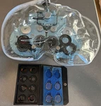 Bausch & Lomb Greens Phoropter- Minus Cylinder With Auxiliary Lenses. Fixed Price $750.00.