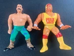 Hogan & Jake The Snake Wrestling Action Figures Wwf 1990 Titan Hulkamania. Fixed Price $17.00.