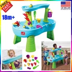 STEP2 Rain Showers Splash Pond Water Table Outdoor Play Set For Kids Toddlers Nw. Fixed Price $107.50.