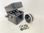 Topcon Tokyo Kogaku Re. Auto-topcor 20MM F/4 Exakta Mount Lens, 6 Filters & Case. Fixed Price $450.00.