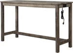 Cooper 60" Bar Height Pub Table With Usb Charging Ports And Power Outlet,. Fixed Price $183.17.