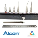 Alcon Ultraflow 798836 Handpiece & Assorted Tips Set W/ Case. Fixed Price $370.00.
