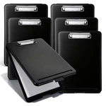6 Pcs Black Clipboards Storage 9.5X13.5 Inch Heavy Duty Plastic Pen Holder. Fixed Price $38.91.