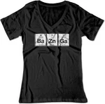 Bsw Women's Bazinga Periodic Table Big Bang Theory Sheldon Cooper V-neck. Fixed Price $16.99.