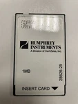 Software Card For Zeiss / Humphrey Model 350 Lens Analyzer. Fixed Price $165.00.
