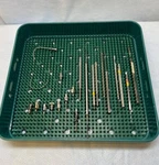 20 Piece Storz/pilling/weck/v. Mueller Ophthalmic Instrumentation Tray. Fixed Price $285.00.