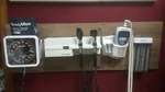 Welch Allyn 767 Wall Board, Otoscope, Ophahlmoscope, Thermometer, Blood Pressure. Fixed Price $795.00.