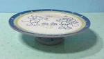 Disney Mickey & Minnie Blue Sketch Pedestal Cake Stand. Fixed Price $24.00.