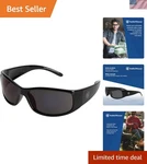 Elite Safety 21303, Smoke Lenses, Black Frame, Unisex Sunglasses For .... Fixed Price $24.58.