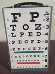 Graham-field Illuminated Eye Exam Test & Works Cabinet Chart 1261. Fixed Price $65.00.