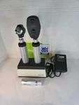 Heine Set Otoscope Ophthalmoscope Rechargeable Handle Charger NT200 One Battery. Fixed Price $499.99.
