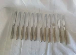 Set Of 12 Gorham / Stegor Stainless Steel Pace Butter Spreaders Knives Knife. A1. Fixed Price $22.50.