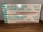 Alcon # 8065990002 Crescent-knife, (lot Of 12) Crafts Clay Modeling Boxes. Fixed Price $16.56.