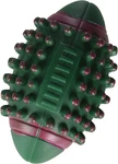 Boss Pet 52984 4" Vinyl Spiked Football Dog Toy With Squeaker. Fixed Price $13.99.