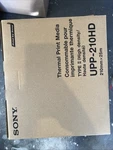 Sony UPP-210HD Thermal Print Media 210MM X 25M Rolls High Density Medical. Fixed Price $199.00.