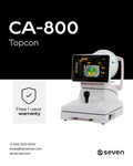 Topcon CA-800 Corneal Topographer (2023) Fully Revised. Fixed Price $11500.00.
