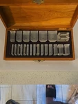 Astron International 21 Plastic Prisms Wooden Box Made Usa. Fixed Price $79.99.