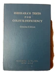 Ishihara's Tests For Colour-blindness Concise Edition Dr. Shinobu 1980. Fixed Price $24.46.
