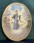 1994 Bradford Exchange Plate "our Lady Of Medjugorje" By Hector Garrido 3525E. Fixed Price $10.00.