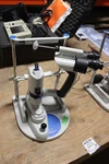 Haag Streit Clement Clarke Slit Lamp BA904 With Stand. Fixed Price $3500.00.