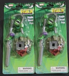 Vtg 2003 Em The Incredible Hulk Jiggle Head Pen On Original Cardboard Backer Lot. Fixed Price $11.49.
