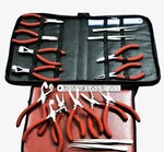 New Eyeglass 9 Pcs Optical Optician Tools Pliers Bent Nose Rimless With Tweezer. Fixed Price $96.00.