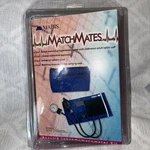 Mabis Match Mates/manual Deluxe Aneroid Sphygmomanometer/cuff/purple/open Box. Fixed Price $14.50.