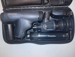 Welch Allyn 3.5V Panoptic Ophthalmoscope Set W/ Macroview Otoscope Lithium Led. Fixed Price $700.00.