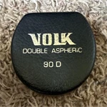 Volk Double Aspheric 90D Ophthalmic Lens Yellow Tint W/ Case Ophthalmology. Fixed Price $200.00.