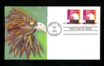 Us Fdc #4585//4590 4588 Geri Peltin Hand Painted Hp 2012 Mo American Eagle. Fixed Price $16.99.