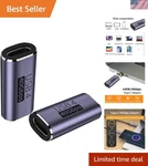 Versatile Usb Female To Adapter, 40GBPS & 100W Pd, Dual-pack, Dark Blue. Fixed Price $10.79.