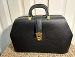 Doctor Bag Professional Case Inc. Black Pebble Leather E-23 New. Fixed Price $110.00.