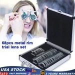 68 Pcs Trial Lens Set Kit Optical Tool Progressive Optometry With Case New. Fixed Price $71.82.