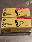 Lot Of 3-PACK Ge MR-16 12 Volt 35W Flood Open Face Light Bulbs Exn. Fixed Price $60.00.