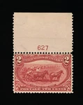 Affordable Scott #286 F-vf Mint Og Nh Trans-miss Expo Top Plate #627 Single. Fixed Price $46.20.