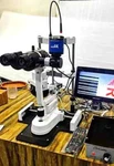 Zeiss-type 5-STEP Slit Lamp With Hd Camera And Led Ophthalmic Equipment 110V. Fixed Price $1481.38.