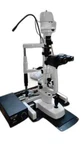 2 Step Manual Non Portable Slit Lamp Haag Streit Type In Metal Plate Base. Fixed Price $647.99.