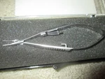 Nib New Miltex Micro Spring Scissors Mcpherson Nh 4" Curved Cvd W/lock. Fixed Price $38.49.