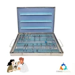 Storz Weck Strabismus Ophthalmology 22-PIECE Micro Set W/ Sterilization Case. Fixed Price $1100.00.