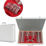266PCS Optical Trial Lens Set Optometry Kit Metal Rim Aluminum Box Frame. Fixed Price $182.24.