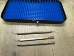 Katena Lot Of Ophthalmic Instruments K3-2418, K3-5520, + Double End. Fixed Price $101.74.