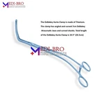 Wexler Titanium Debakey Atraumatic Aorta Clamp Full Curved Jaws Vascular. Fixed Price $277.00.