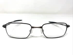Randolph Japan Hudson 51-21-135 Dark Brown Metal Full Rim Eyeglasses Frame PG19. Fixed Price $72.00.