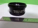 Microscope Part Stereo 0.5X Bausch Lomb Lens Optics As Is BIN#72-24. Fixed Price $59.00.