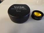Volk 78D - Double Aspheric Slit Lamp Lens, Ophthalmology/optometry Yellow. Fixed Price $225.00.