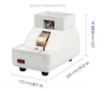 Eyeglass Lens Edger 110V Hand Manual Double Wheel Polisher. Fixed Price $160.20.