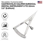 Castroviejo Caliper 0-20MM 3.5" Surgical Ophthalmology Instruments. Fixed Price $19.86.